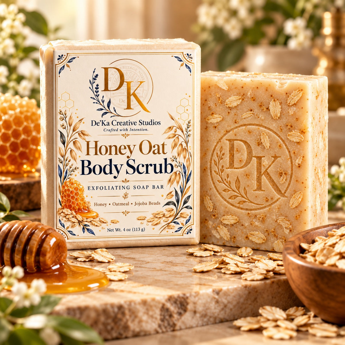 Honey Oat Body Scrub